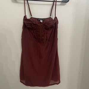Mauve urban outfitters mini dress